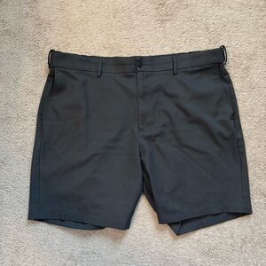 PGA Tour Black Flat Front Shorts Tailored Design